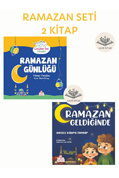 Nesil Çocuk Yayınları Ramadan Diary and When Ramadan Comes (Set of 2 Books)