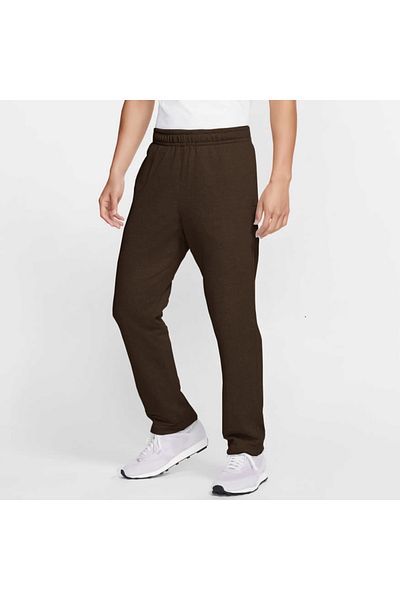ciwi&life Unisex 2ip καφέ πλεκτό ύφασμα χαλαρής κοπής ίσιο παντελόνι