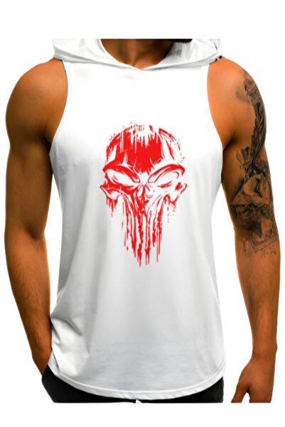 TREND ALİSSE Ανδρικό αθλητικό φανελάκι με κουκούλα - Φανελάκι γυμναστικής με ...