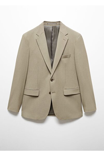 MANGO Man Streç kumaştan dar kesim blazer ceket