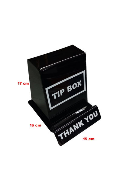 miraj reklam tip box bahşiş kutusu