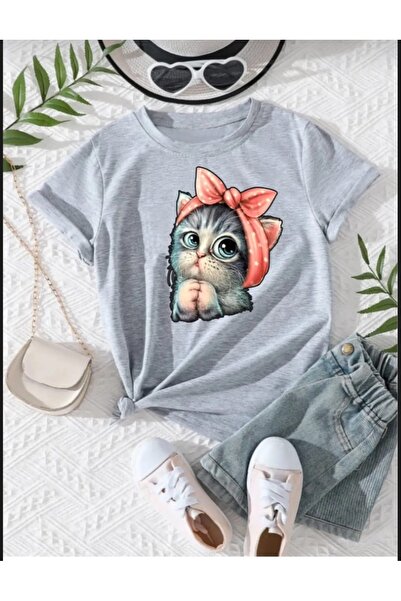 tolstoy ΓΚΡΙ ΕΚΠΤΩΜΕΝΟ ΓΚΡΙ ΧΡΩΜΑ PREMIUM UNISEX ΠΑΙΔΙΚΟ TSHIRT