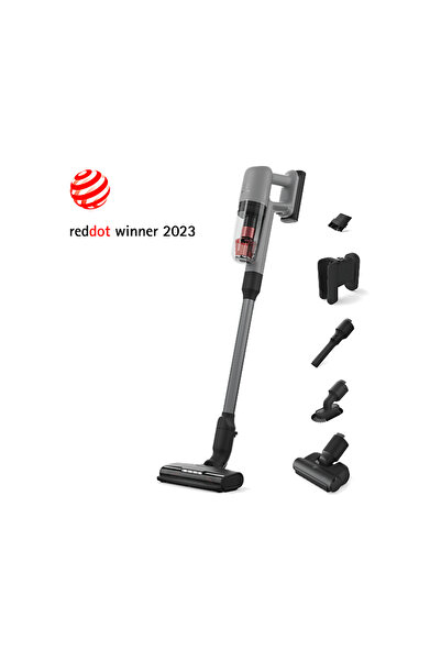 Electrolux EP71AB14UG Dikey Şarjli Süpürge Gri