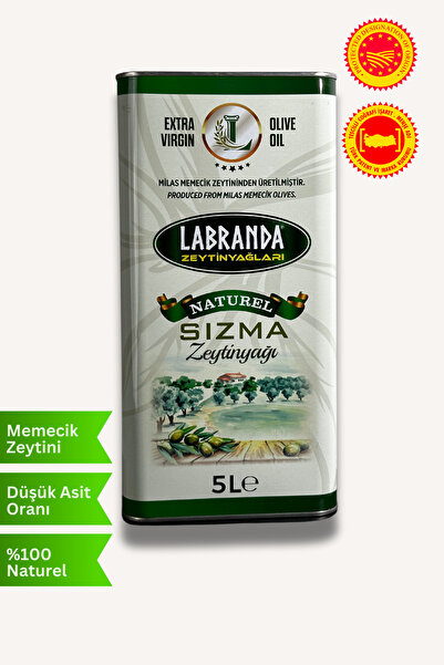 Labranda Zeytinyağı Labranda Natürel Sızma Zeytinyağı - Extra Virgin - Teneke...