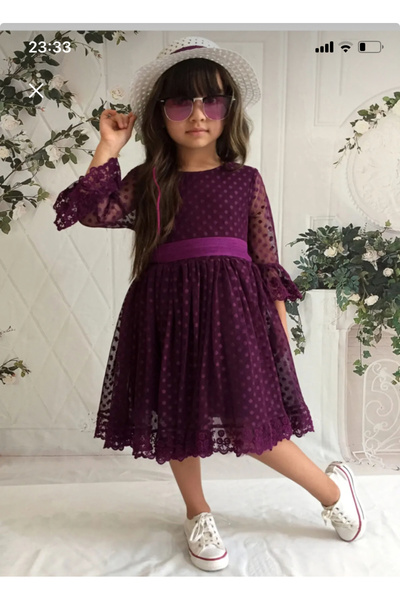 wianna baby Guipure Girls dress