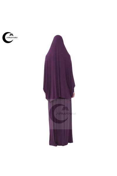 Armanım Pamuklu İki Parça Kollu Namaz ve Umre  Elbisesi