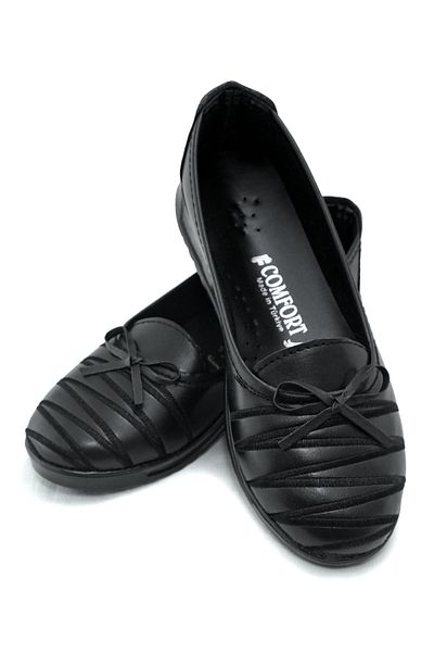 NewOneMall Pantofi de damă cu talpă ortopedică Comfort Black Classic Mother