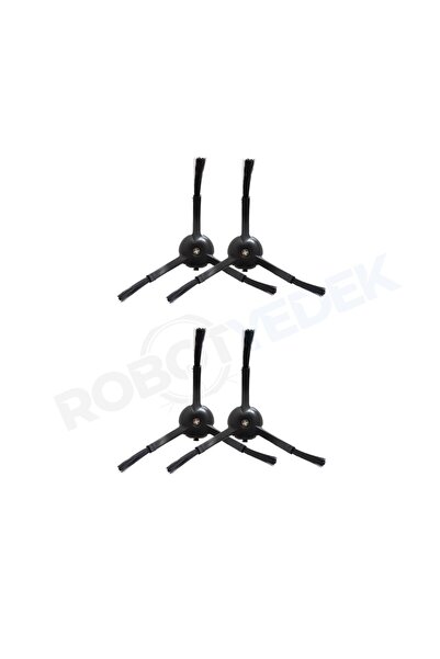 robotyedek Xiaomi S10T STFCR01SZ - 4 bucăți compatibile cu perie laterală neagră