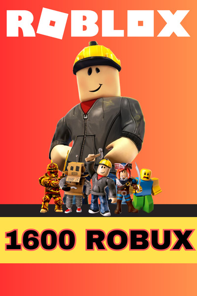 Roblox 1600 Robux