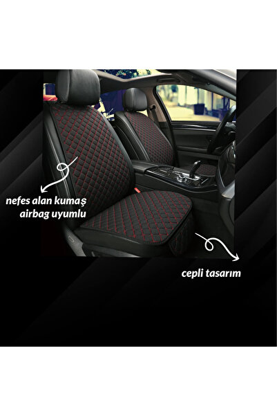 HAWK Auto Thai Feather Breathable Fabric Full Set With Pocket Design Black Ca...