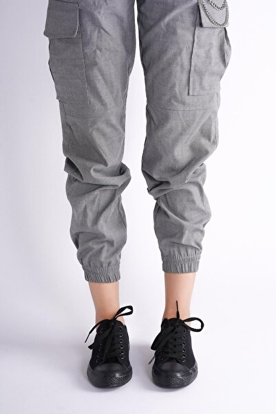 bescobel Unisex Charcoal Linen Shoes