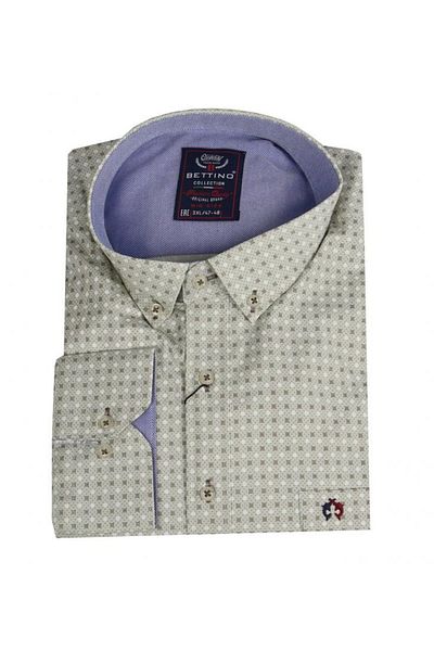 marufshop Ανδρικό μακρυμάνικο πουκάμισο εποχιακό κατάλληλο για ανδρικό μεγάλο μέγεθος 115 κιλών