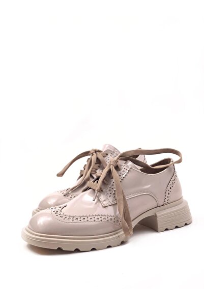 bescobel Дамски кожени мокасини с връзки за ежедневно ходене Leofer Shoes-401