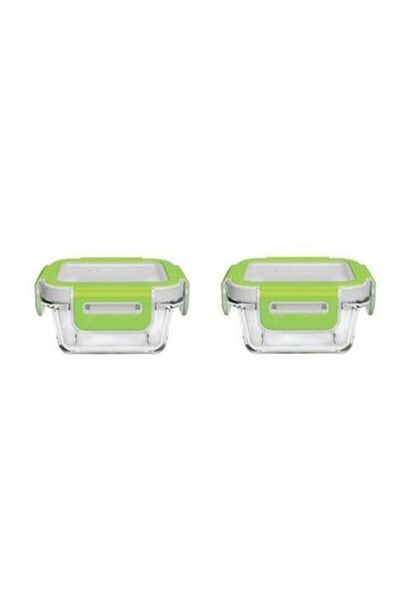 Paşabahçe Storemax Storage Container with Lid 2 Pieces ( 53802 )