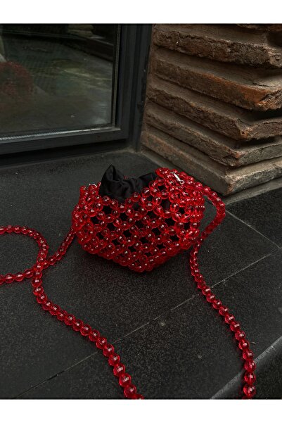 BEYBACO LOVE BEADED BAG - HEART BEADED BAG - HEART BAG - HEART BAG - HEART HAND & SHOULDER BAG