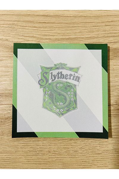 Cuppy Box Slytherin Memo Pad 30 Sheets