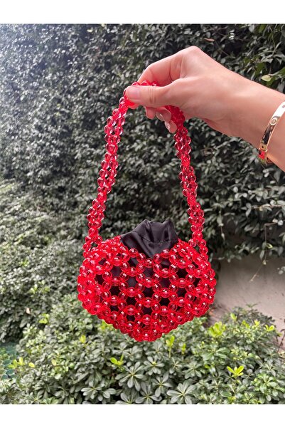 BEYBACO LOVE BEADED BAG - HEART BEADED BAG - HEART BAG - HEART BAG - HEART HAND & SHOULDER BAG