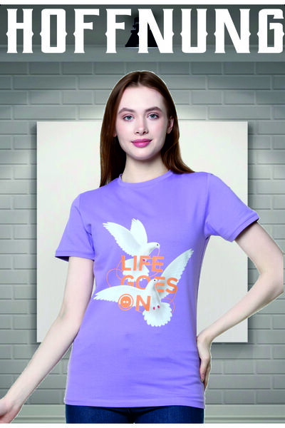 HOFFNUNG Tricou unisex Love Dove Peace Pigeon, imprimat digital, 100% bumbac,...