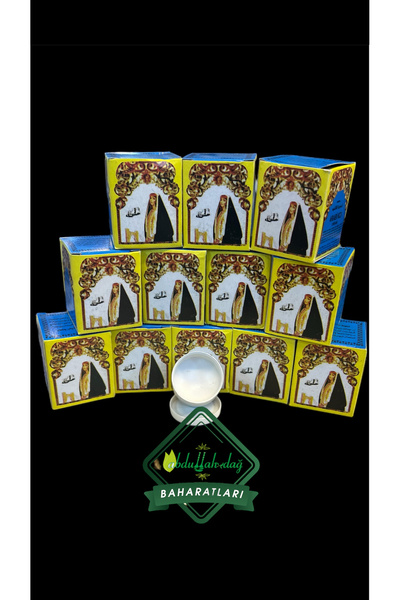 Hacıoğlu baharat Hatay Yöremiz Arap Kızı Krem Mavi 12 Adet