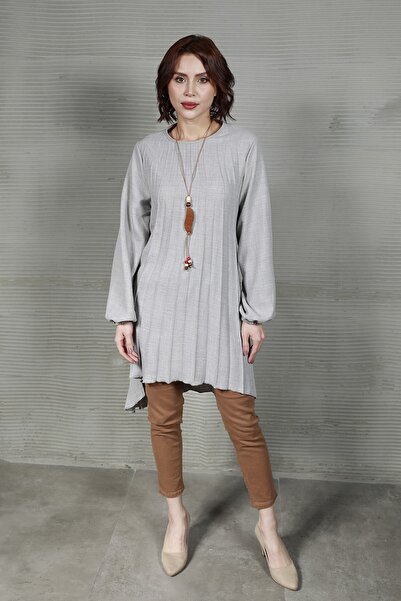 GİYSA Жіноча туніка Aerobin з коміром та коміром