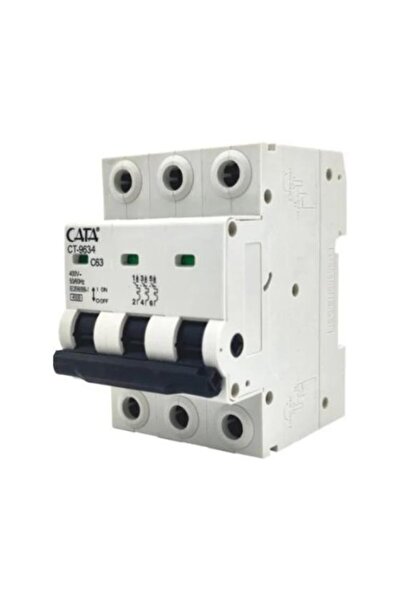 Cata CT-9634 4,5 kA 3x63 C Amper Trifaze Sigorta
