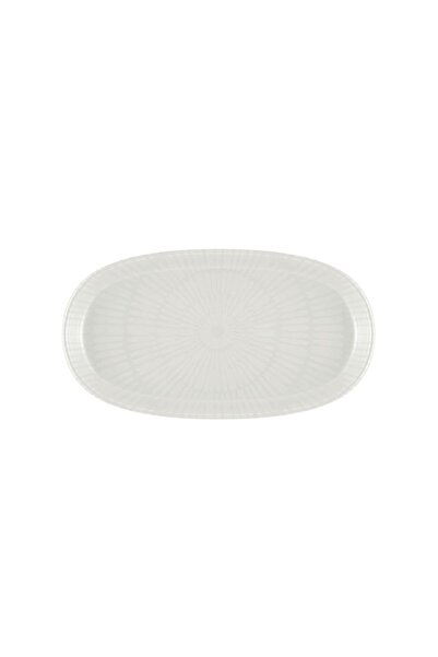 The Mia Noon Oval Servis 2li Krem 26 cm