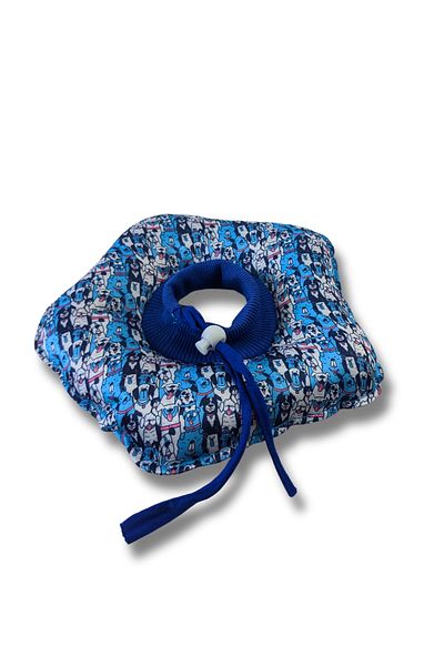 UTDpet Bluedoggy Patterned Cat and Dog Elizabeth Protective Collar