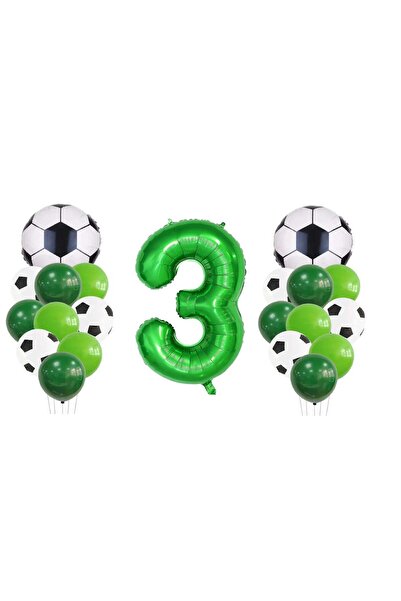 BEST PARTİ DOĞUM GÜNÜ PARTİ SÜSLERİ مجموعة بالونات ذات أرقام خضراء تحت عنوان ...