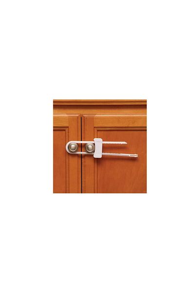 Bosphorus RAILED DRAWER CABINET LOCK CHILDREN'S SECURITY PROTECTION LOCK 2 PIECES 22X4X0,4CM
