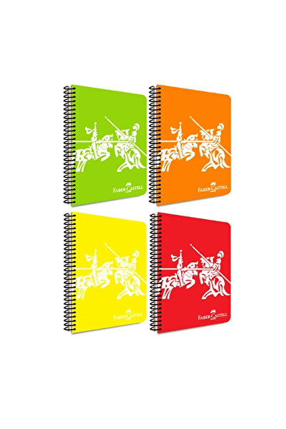 Faber Castell A4 Spiral Notebook - Cr1, 60 Gr and 60 Yp.Unlined