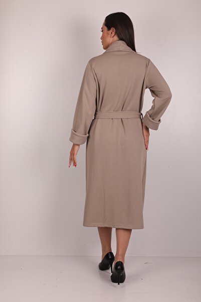 Wild Love Довгий жіночий халат з бавовняним принтом