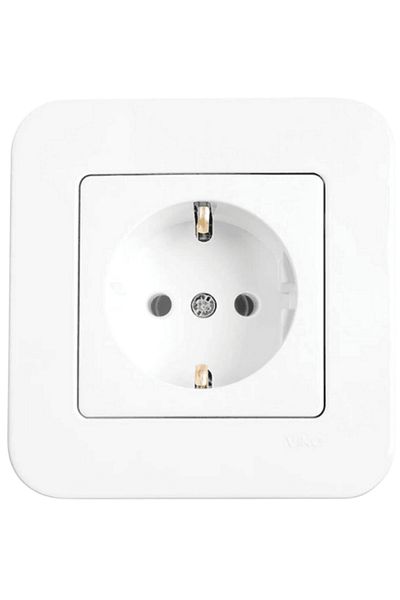 VİKO Viko Linnera Grounded Socket White (Frame Included)90440008