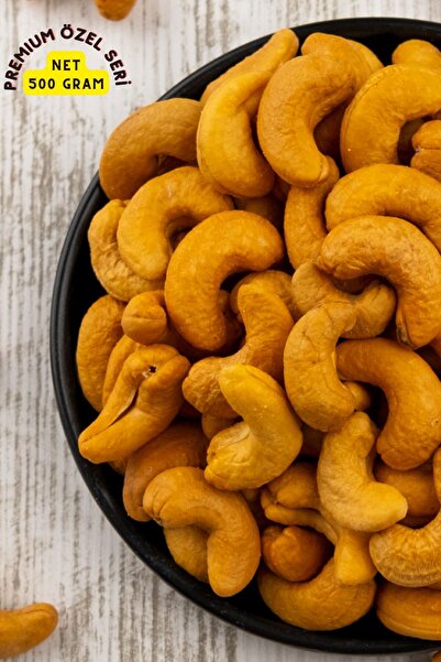 KAJUNUTS Premium Gurme Serisi Kavrulmuş Kaju Iri Boy Kuruyemiş %100 Taze Lezz...