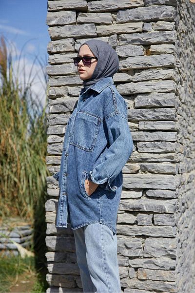 ENZİM JEANS Jachetă de denim de damă