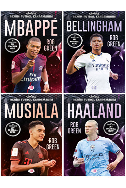 Parodi Yayınları Sahanın Yıldızları MBAPPE BELLİNGHAM HAALAND ( Büyük Poster ...