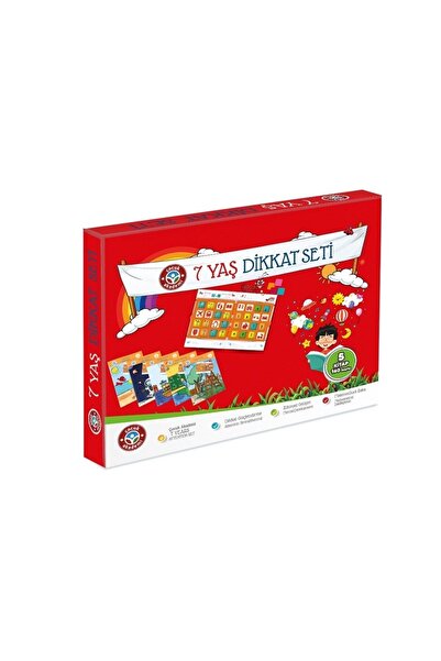 Çocuk Akademi 7 Yaş Dikkat Seti