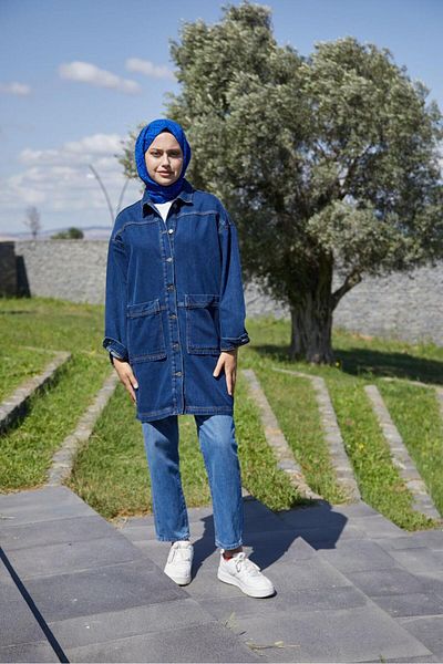 ENZİM JEANS Jachetă de denim de damă