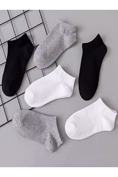 Sky Socks 10 пакета икономични ботуши унисекс къси спортни маратонки чорапи