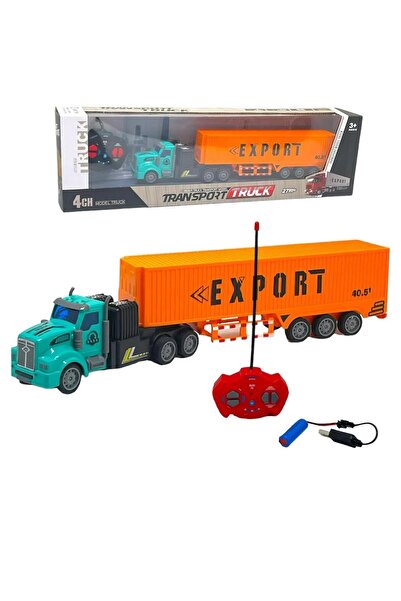 PeriYedi Tır Uzaktan Kumandalı Export-Tanker Işıklı ve Şarjlı Tır Oyuncak