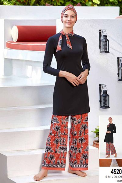 Adasea Γυναικείο μαγιό με μοτίβο Lycra 4520