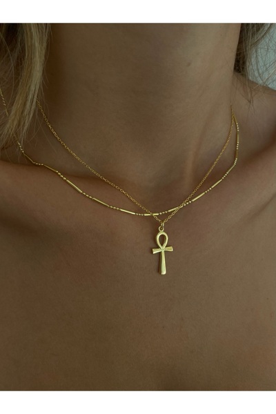 Sade Accessory Ankh Sembollü Kolye