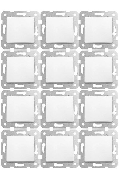 VİKO Viko Linnera Switch White (Frame Included)9044001 (12 Pieces)