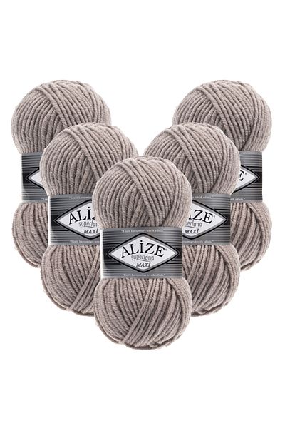 Alize Superlana Maxi 5-Piece 541 Hand Knitting Yarn