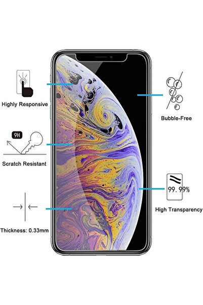izzytech واقي شاشة نانو سيراميك مقاس 6.5 بوصة لهاتف iPhone 11 Pro Max وXS Max...