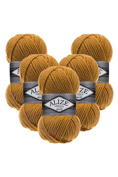 Alize Superlana Maxi 5-Piece 02 Hand Knitting Yarn