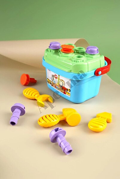 Apexma Eğitici Tamir Set ve Alet Çantası Bultak Kova - El Becerisi Geliştiren...