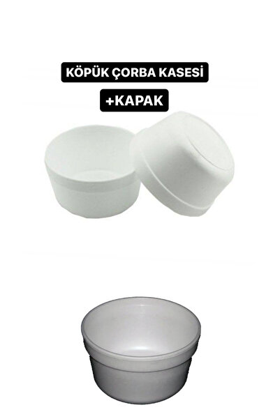 FİGANLAR KÖPÜK ÇORBA KASESİ 25 ADET+KAPAK