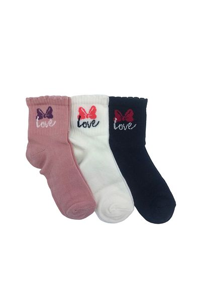 Ollero 3 Pairs of Girl's Socks