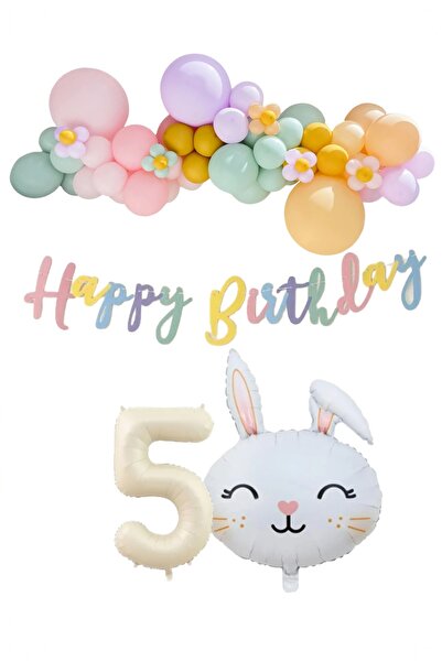 BİDOLUMUTLULUK Birthday Concept Party Celebration Entertainment with Rabbit F...