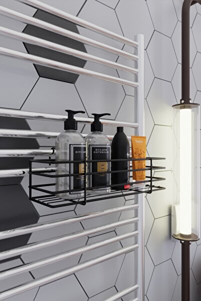 boz concept home ملحقات الحمام مع خزان، حامل صابون مستحضرات التجميل، منظم الم...